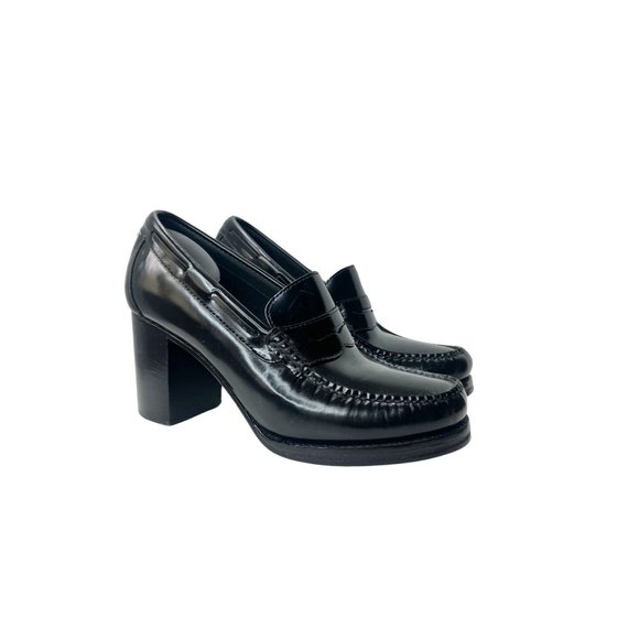 Re/Done Black Loafers - Picture 1 of 8